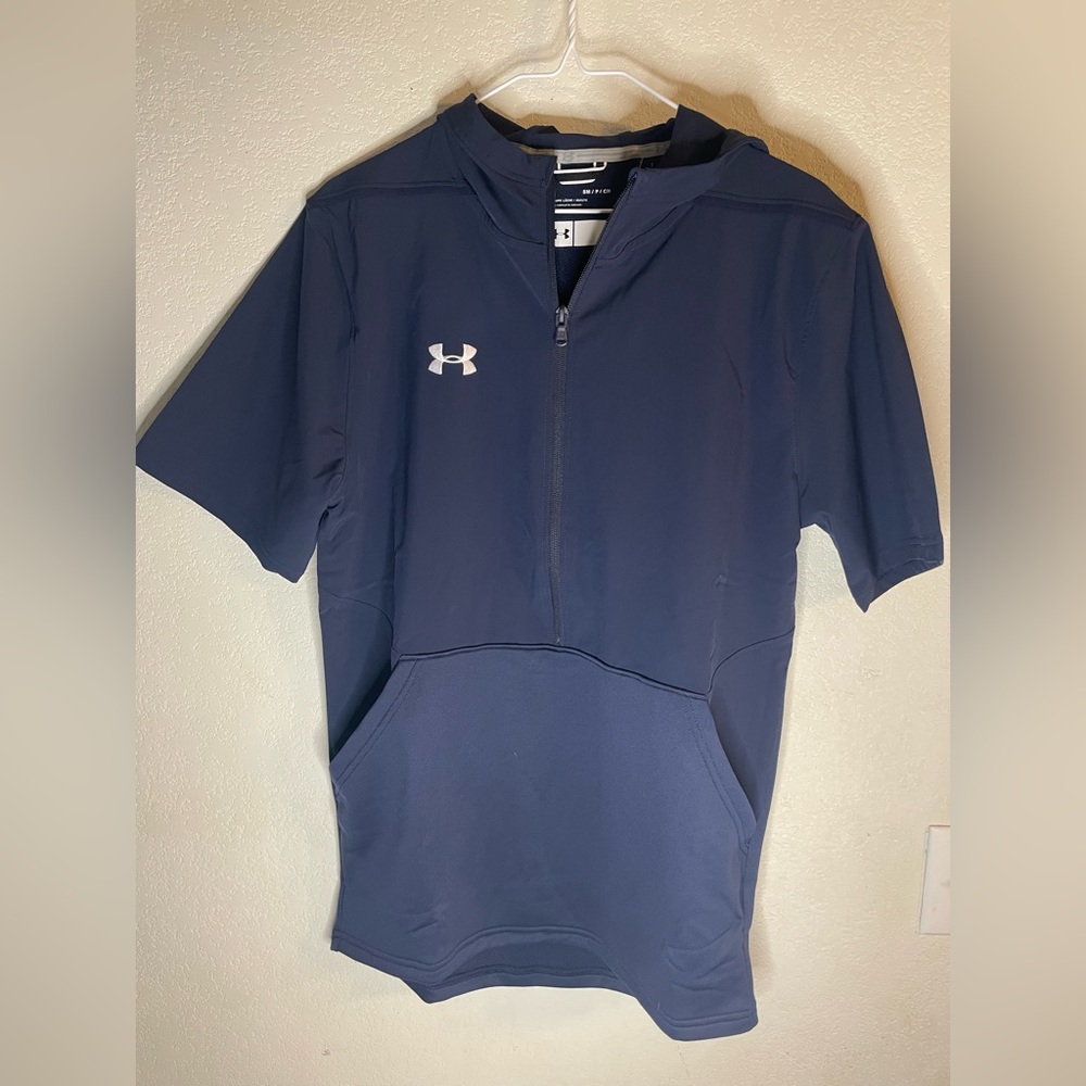 Under Armour EVO Cage Baseball Jacket Navy Small